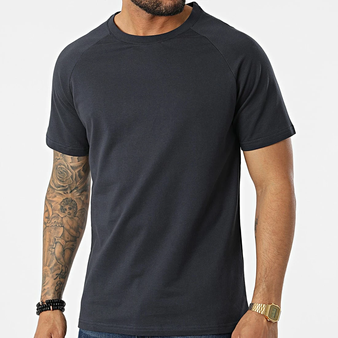 Grosses soldes 😍 Tee 👕 Shirt BM1393 Bleu Marine de Frilivin ❤️ 3 Grosses soldes 😍 Tee 👕 Shirt BM1393 Bleu Marine de Frilivin ❤️