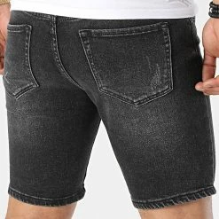 Bon marché 🧨 Short Jean VJ368 Noir de Frilivin ⭐ -Promos Frilivin Magasin frilivin 319448 VJ368 37 20220513T155004 04