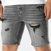Sortie ❤️ Short Jean VJ367 Gris de Frilivin ❤️ -Promos Frilivin Magasin frilivin 319450 VJ367 37 20220513T154824 01