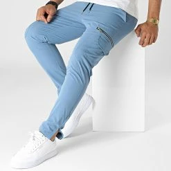 Top 10 👍 Pantalon Cargo 60063 Bleu Ardoise de Frilivin 🎉 -Promos Frilivin Magasin frilivin 320559 60063 BLUE JEAN 20220531T150850 03