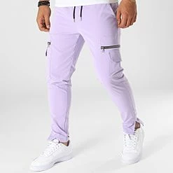 Meilleur prix 🤩 Pantalon Cargo 60063 Lila de Frilivin 🛒
