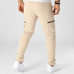 Meilleur prix 🔔 Pantalon Cargo 60063 Beige de Frilivin 🔥 -Promos Frilivin Magasin frilivin 320564 60063 BEIGE 20220531T150835 04