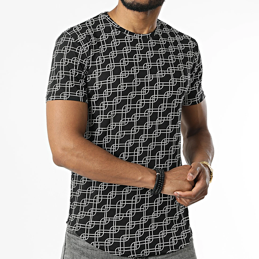 Meilleure vente ✨ Tee 👚 Shirt Oversize 15900 Noir de Frilivin 🔔 5 Meilleure vente ✨ Tee 👚 Shirt Oversize 15900 Noir de Frilivin 🔔 – Image 3