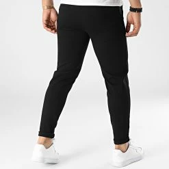 Grosses soldes 😀 Pantalon Chino Slim 10089 Noir de Frilivin ❤️ -Promos Frilivin Magasin frilivin 320620 10089 BLACK 20220524T122452 04