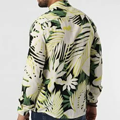 Sortie 🌟 Chemise A Manches Longues 682845 Noir Blanc Floral de Frilivin 👍 -Promos Frilivin Magasin frilivin 320664 682845 20220530T160018 04