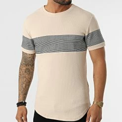 Promo 🧨 Tee 👕 Shirt Oversize 5765 Beige de Frilivin 💯