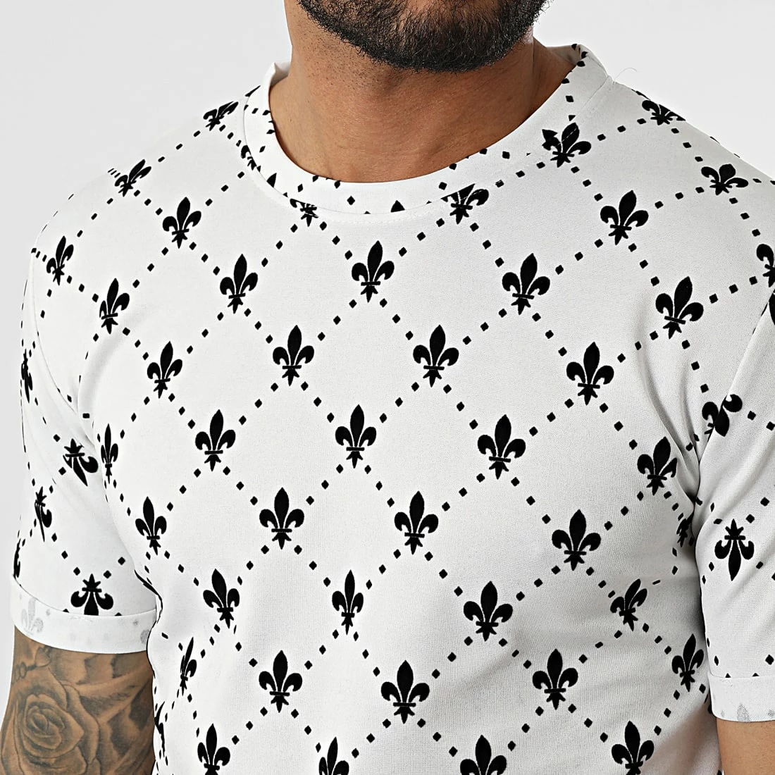 Remise 👏 Tee 👕 Shirt Oversize A Carreaux 5773 Blanc de Frilivin 🥰 4 Remise 👏 Tee 👕 Shirt Oversize A Carreaux 5773 Blanc de Frilivin 🥰 – Image 2