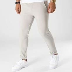 Offres 😀 Pantalon BM1576 Beige de Frilivin 👏