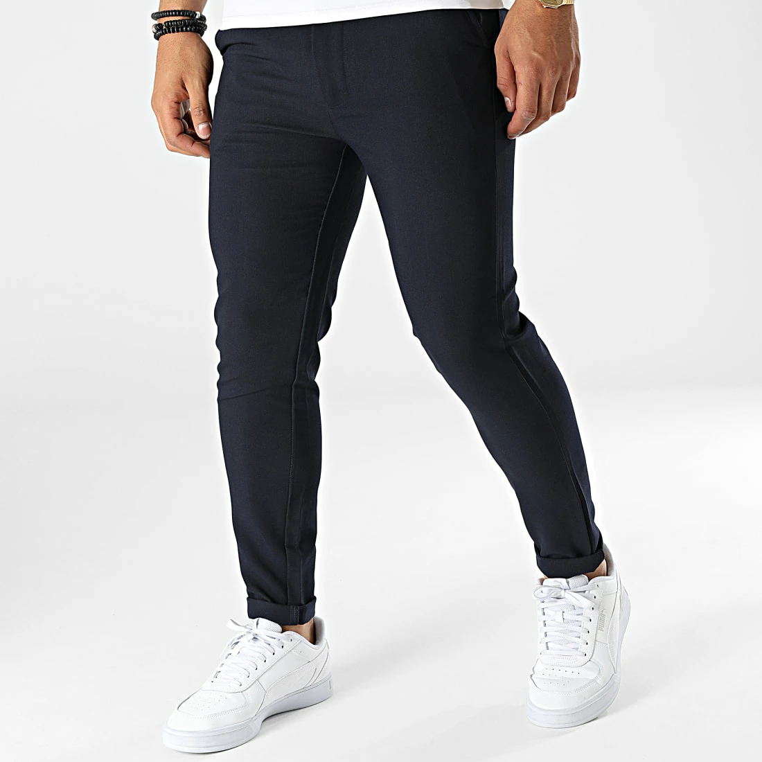 Promo 👏 Pantalon BM1576 Bleu Marine de Frilivin 🧨 3 Promo 👏 Pantalon BM1576 Bleu Marine de Frilivin 🧨