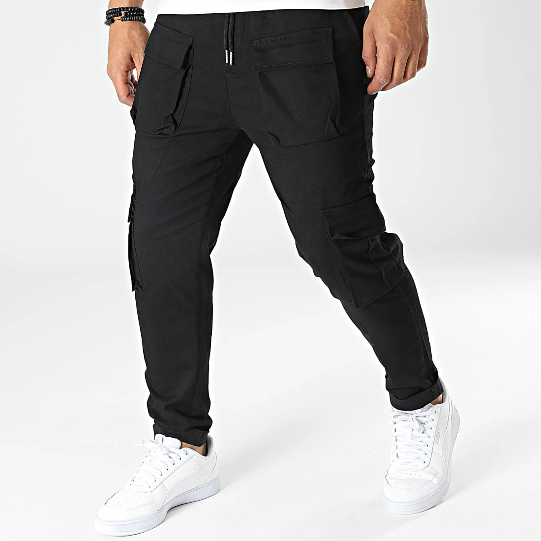 Acheter 🤩 Pantalon Cargo BM1561 Noir de Frilivin 🔥 3 Acheter 🤩 Pantalon Cargo BM1561 Noir de Frilivin 🔥