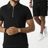 Remise 😀 Ensemble Polo A Manches Courtes Et Short Jogging BM1528 Noir de Frilivin 😉 -Promos Frilivin Magasin frilivin 320964 BM1528 1 20220524T160205 01