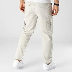 Meilleure vente 🛒 Pantalon Cargo BM1529 Gris de Frilivin ❤️ -Promos Frilivin Magasin frilivin 320974 BM1529 4 20220531T151319 04