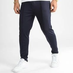 Le moins cher 😍 Pantalon Chino 4206 Bleu Marine de Frilivin 🛒
