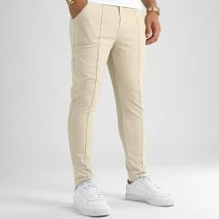 Tout neuf 🧨 Pantalon Chino 4206 Beige de Frilivin 🔥 -Promos Frilivin Magasin frilivin 321236 PANT 4206 BEIGE 20220721T152105 01