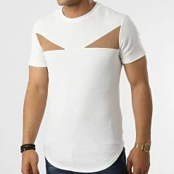 Le moins cher 🥰 Tee 👚 Shirt Oversize C5852 Blanc de Frilivin ⌛