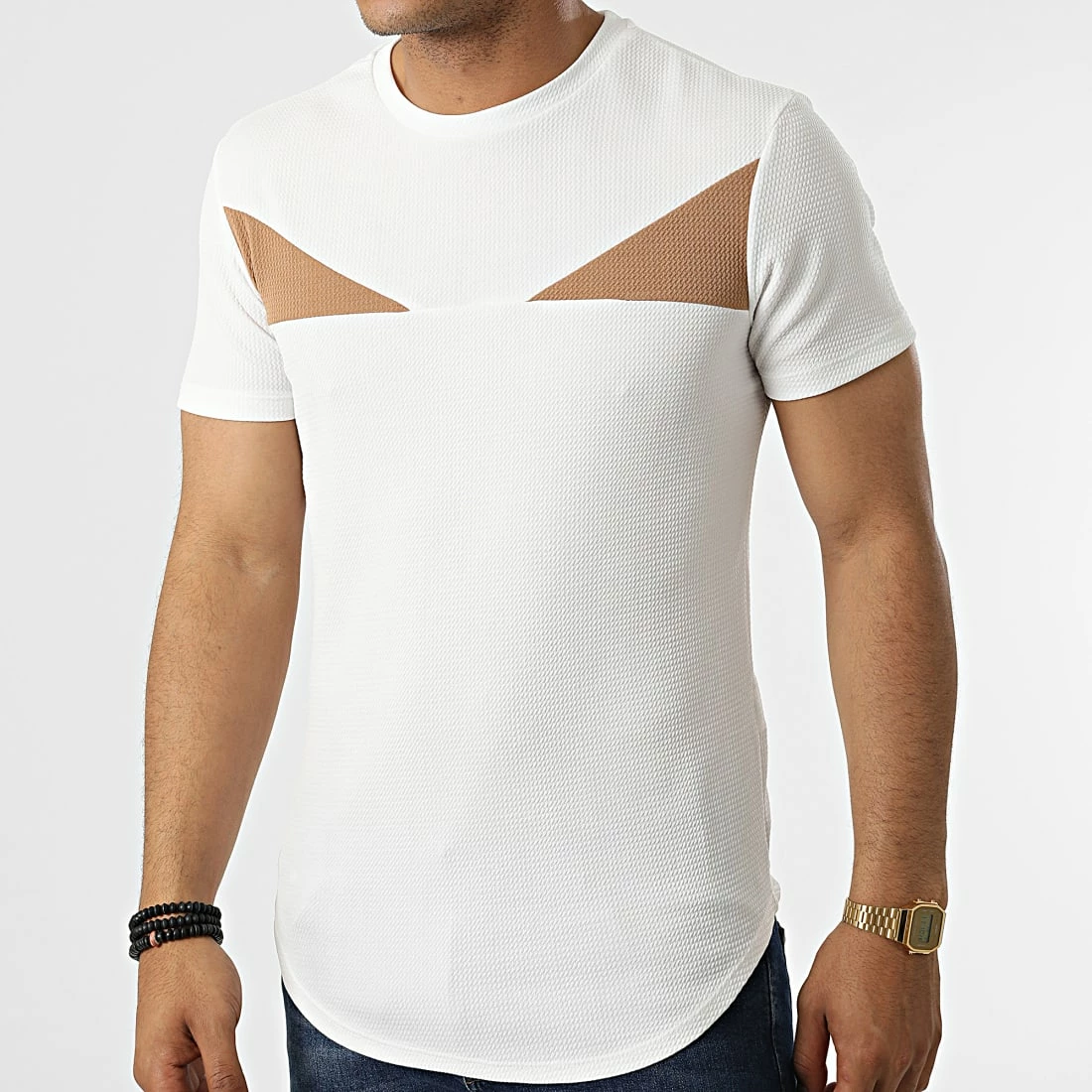 Le moins cher 🥰 Tee 👚 Shirt Oversize C5852 Blanc de Frilivin ⌛ 3 Le moins cher 🥰 Tee 👚 Shirt Oversize C5852 Blanc de Frilivin ⌛