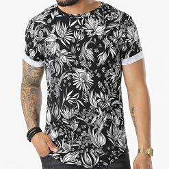 Meilleure vente ✨ Tee 👕 Shirt Oversize Floral C5814 Noir Blanc de Frilivin 🧨 8 Meilleure vente ✨ Tee 👕 Shirt Oversize Floral C5814 Noir Blanc de Frilivin 🧨 -Promos Frilivin Magasin frilivin 322620 C5814 20220614T144935 03
