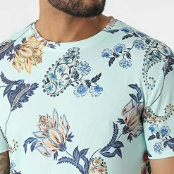 Budget 💯 Tee 👚 Shirt Oversize Floral 15976 Vert Menthe de Frilivin 🎁 -Promos Frilivin Magasin frilivin 322622 15976 20220614T144117 02