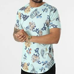 Budget 💯 Tee 👚 Shirt Oversize Floral 15976 Vert Menthe de Frilivin 🎁 -Promos Frilivin Magasin frilivin 322622 15976 20220614T144118 03