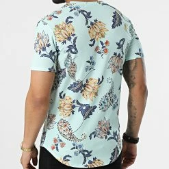 Budget 💯 Tee 👚 Shirt Oversize Floral 15976 Vert Menthe de Frilivin 🎁 -Promos Frilivin Magasin frilivin 322622 15976 20220614T144120 04