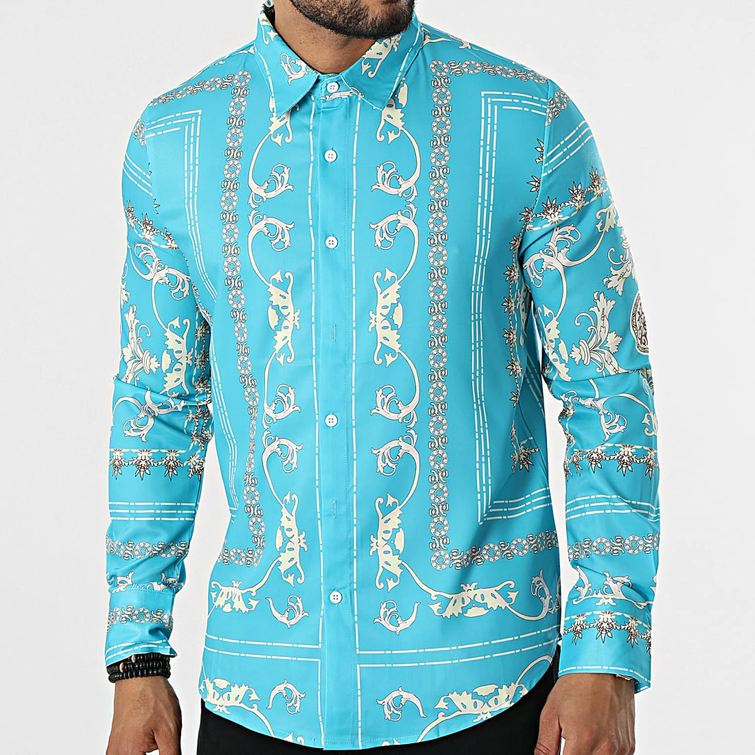 Top 10 😍 Chemise Manches Longues Renaissance BM1618 Bleu Clair de Frilivin 🔥 3 Top 10 😍 Chemise Manches Longues Renaissance BM1618 Bleu Clair de Frilivin 🔥