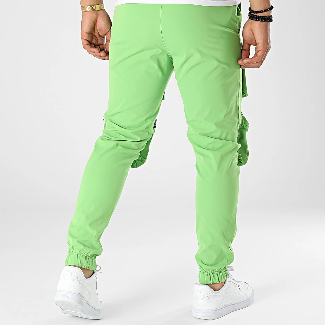 Promo 🧨 Pantalon Cargo 60065 Vert de Frilivin ⭐ 6 Promo 🧨 Pantalon Cargo 60065 Vert de Frilivin ⭐ – Image 4