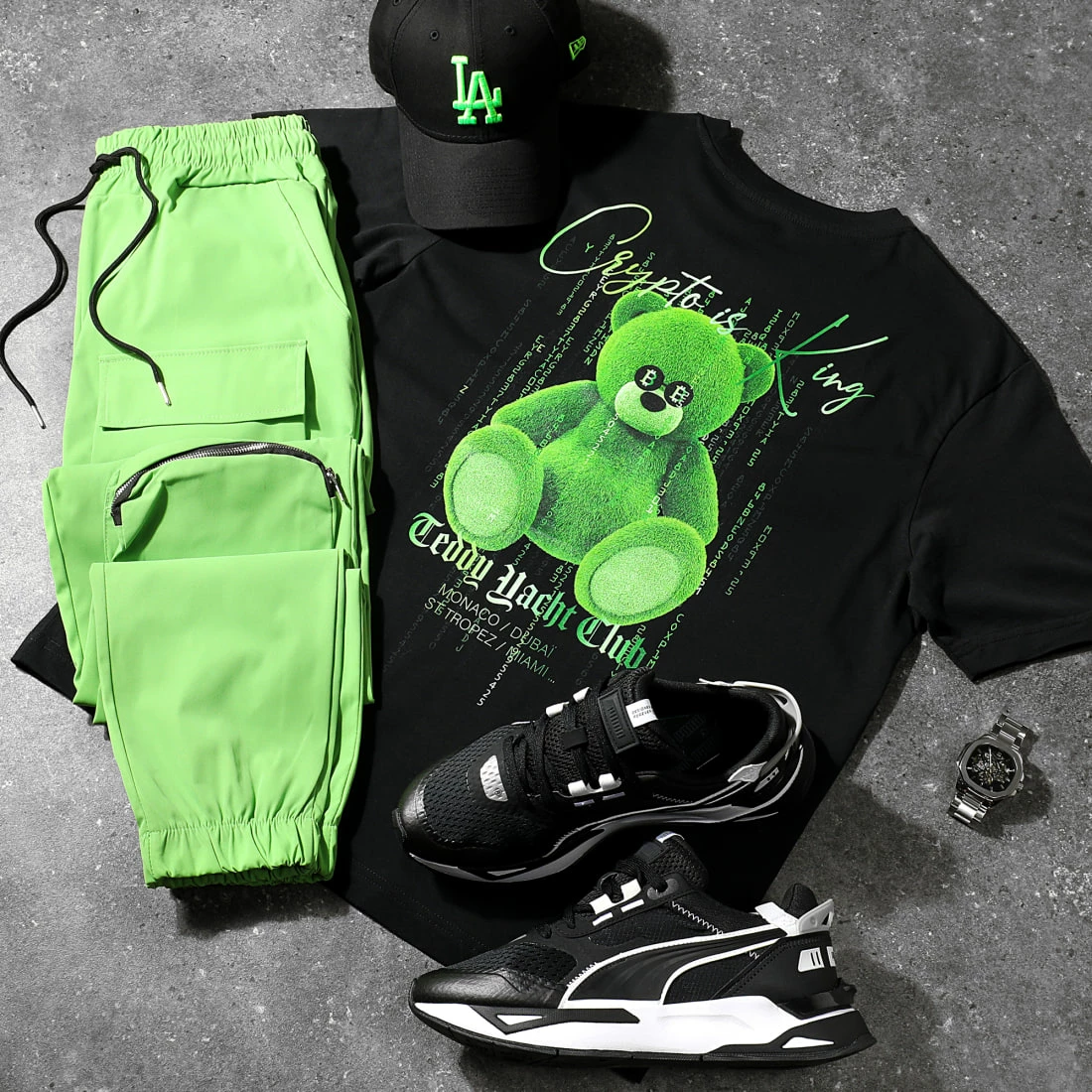 Promo 🧨 Pantalon Cargo 60065 Vert de Frilivin ⭐ 7 Promo 🧨 Pantalon Cargo 60065 Vert de Frilivin ⭐ – Image 5