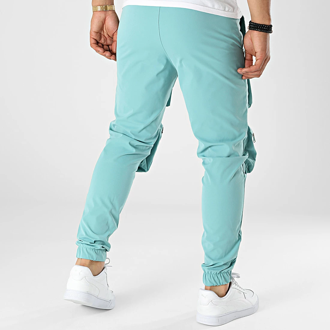 Meilleure vente 😉 Pantalon Cargo 60065 Bleu Clair de Frilivin 😍 6 Meilleure vente 😉 Pantalon Cargo 60065 Bleu Clair de Frilivin 😍 – Image 4