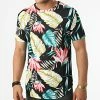 Tout neuf 👍 Tee 👚 Shirt Oversize Floral 16001 Noir de Frilivin 👏 -Promos Frilivin Magasin frilivin 322772 16001 20220610T152008 01