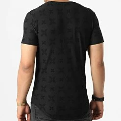 De gros 👍 Tee 👚 Shirt Oversize C5850 Noir de Frilivin ⭐ -Promos Frilivin Magasin frilivin 322798 C5850 BLACK 20220610T151808 04