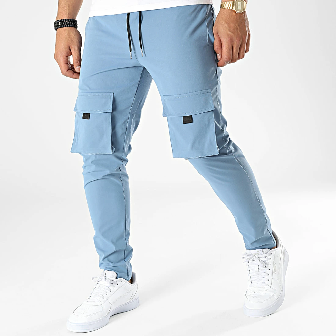 Offres 💯 Pantalon Cargo 60066 Bleu Clair de Frilivin 👍 3 Offres 💯 Pantalon Cargo 60066 Bleu Clair de Frilivin 👍