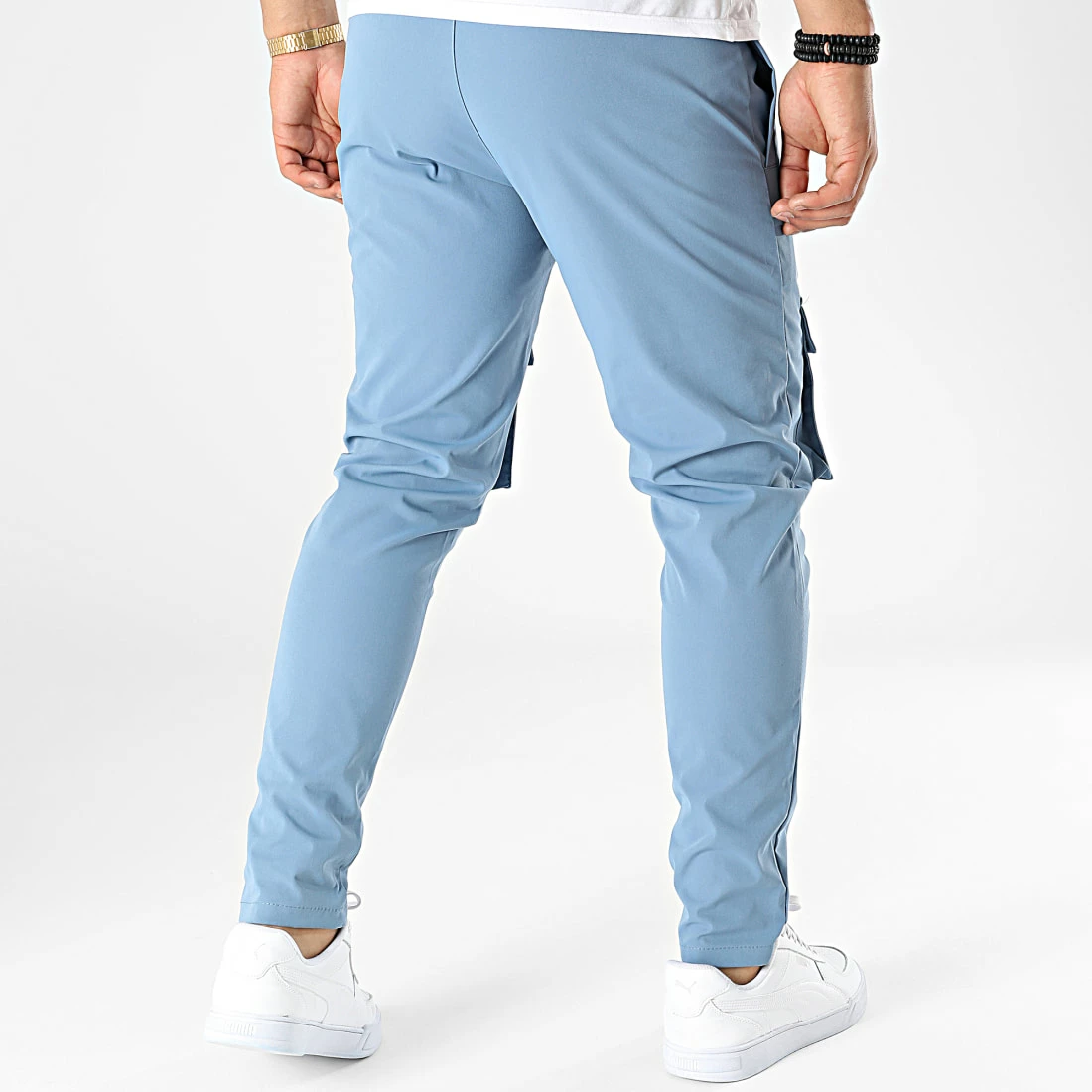 Offres 💯 Pantalon Cargo 60066 Bleu Clair de Frilivin 👍 6 Offres 💯 Pantalon Cargo 60066 Bleu Clair de Frilivin 👍 – Image 4