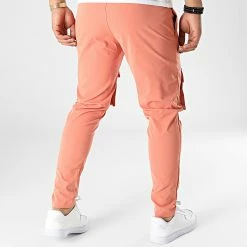 Promo 😉 Pantalon Cargo 60066 Orange de Frilivin ⌛ -Promos Frilivin Magasin frilivin 322809 60066 SAUMON 20220609T122118 04