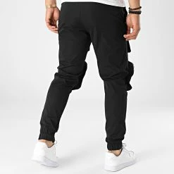 Offres 👏 Pantalon Cargo 60065 Noir de Frilivin 🎁 -Promos Frilivin Magasin frilivin 322812 60065 BLACK 20220610T142726 04