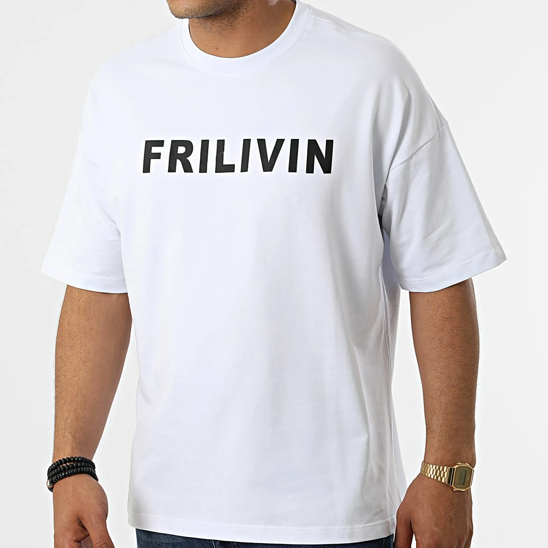 Top 10 🤩 Tee 👚 Shirt Oversize 5726 Blanc de Frilivin 🔔 3 Top 10 🤩 Tee 👚 Shirt Oversize 5726 Blanc de Frilivin 🔔