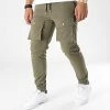 Coupon ❤️ Pantalon Cargo 60061 Vert Kaki de Frilivin ⭐