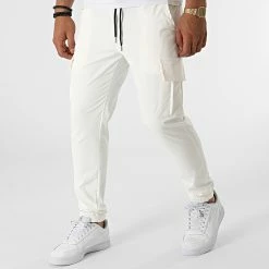 Offres ✨ Pantalon Cargo 60053 Blanc de Frilivin ⭐