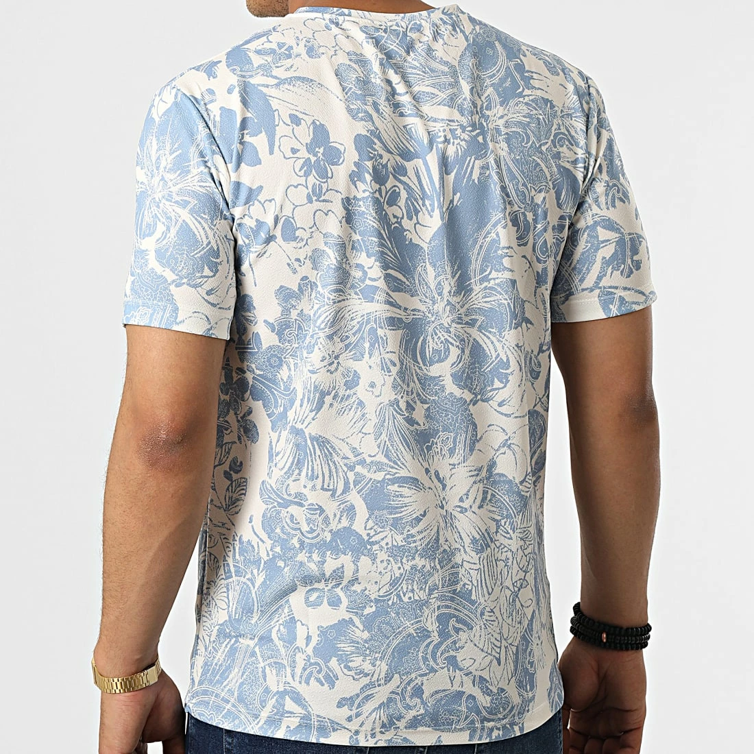 Vente flash ✨ Tee 👚 Shirt Oversize 16011 Blanc Bleu Clair de Frilivin 🎉 6 Vente flash ✨ Tee 👚 Shirt Oversize 16011 Blanc Bleu Clair de Frilivin 🎉 – Image 4