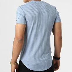 Acheter 💯 Tee 👚 Shirt Oversize C5863 Bleu Clair de Frilivin ⭐ -Promos Frilivin Magasin frilivin 322951 C5863 LT BLUE 20220614T150439 04