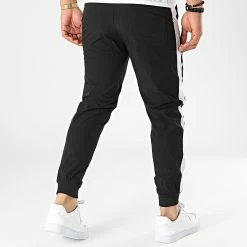 Top 10 ⌛ Pantalon Jogging A Bandes P3210 Noir de Frilivin ✔️ -Promos Frilivin Magasin frilivin 323046 P3210 1 20220609T123838 04