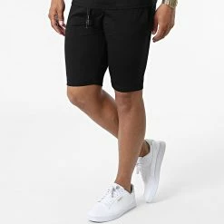 Top 10 🥰 Ensemble Tee 👚 Shirt Et Short Jogging FL015 Noir de Frilivin 🔥 -Promos Frilivin Magasin frilivin 324774 FL015 BLACK 20220624T141556 04