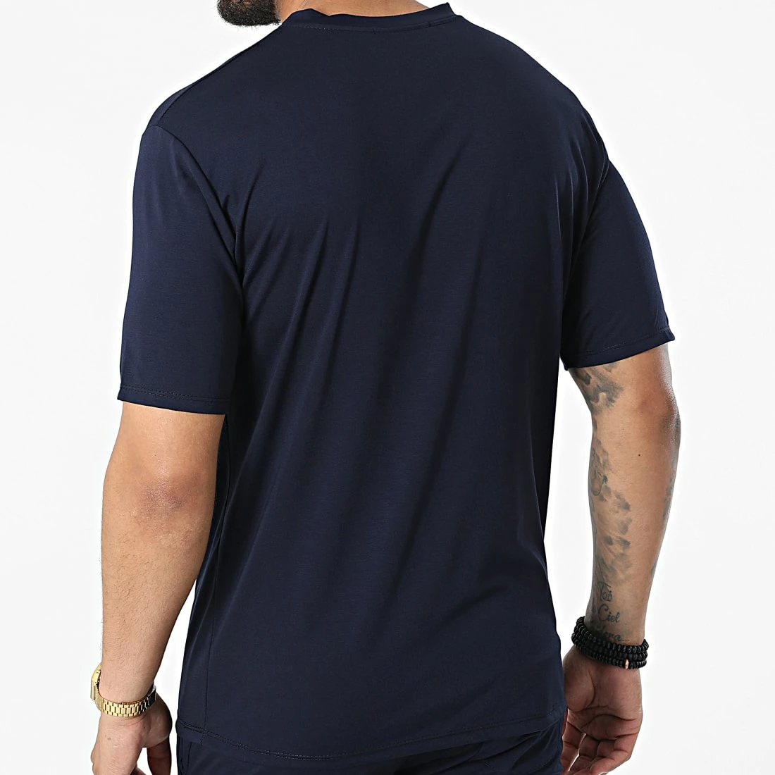 Vente flash 😀 Ensemble Tee 👕 Shirt Et Short Jogging FL015 Bleu Marine de Frilivin 🧨 7 Vente flash 😀 Ensemble Tee 👕 Shirt Et Short Jogging FL015 Bleu Marine de Frilivin 🧨 – Image 5