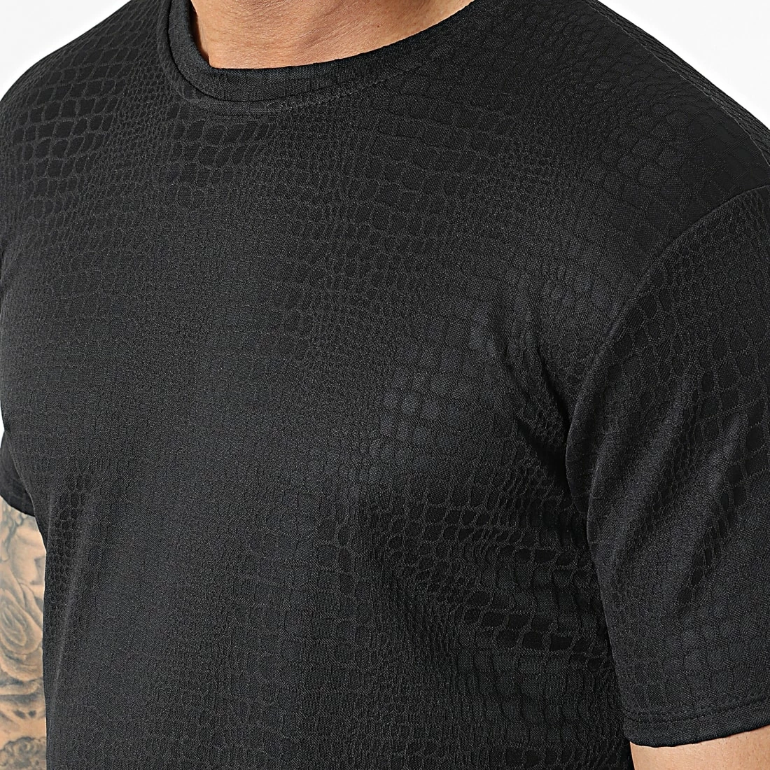 Bon marché ⌛ Tee 👕 Shirt 15826 Noir de Frilivin 👏 4 Bon marché ⌛ Tee 👕 Shirt 15826 Noir de Frilivin 👏 – Image 2