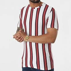 De gros 🎉 Tee 👕 Shirt A Rayures FL002 Blanc Rouge de Frilivin 👍 8 De gros 🎉 Tee 👕 Shirt A Rayures FL002 Blanc Rouge de Frilivin 👍 -Promos Frilivin Magasin frilivin 324912 FL002 RED 20220629T160007 03