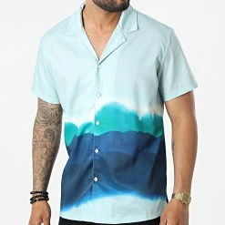 Meilleur prix 😍 Chemise Manches Courtes BM1658 Vert de Frilivin 🔔