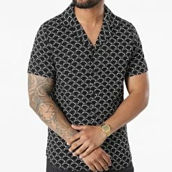 Acheter 🥰 Chemise Manches Courtes BM1627 Noir de Frilivin 🔥 -Promos Frilivin Magasin frilivin 324991 BM1627 1 20220624T143250 03