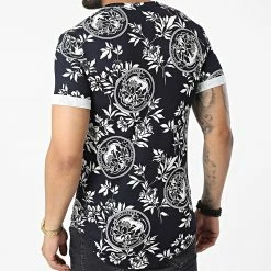 Nouveau 🌟 Tee 👚 Shirt Oversize Floral U1159 Bleu Marine de Frilivin 🔔 9 Nouveau 🌟 Tee 👚 Shirt Oversize Floral U1159 Bleu Marine de Frilivin 🔔 -Promos Frilivin Magasin frilivin 324996 U1159 NAVY 20220624T142846 04