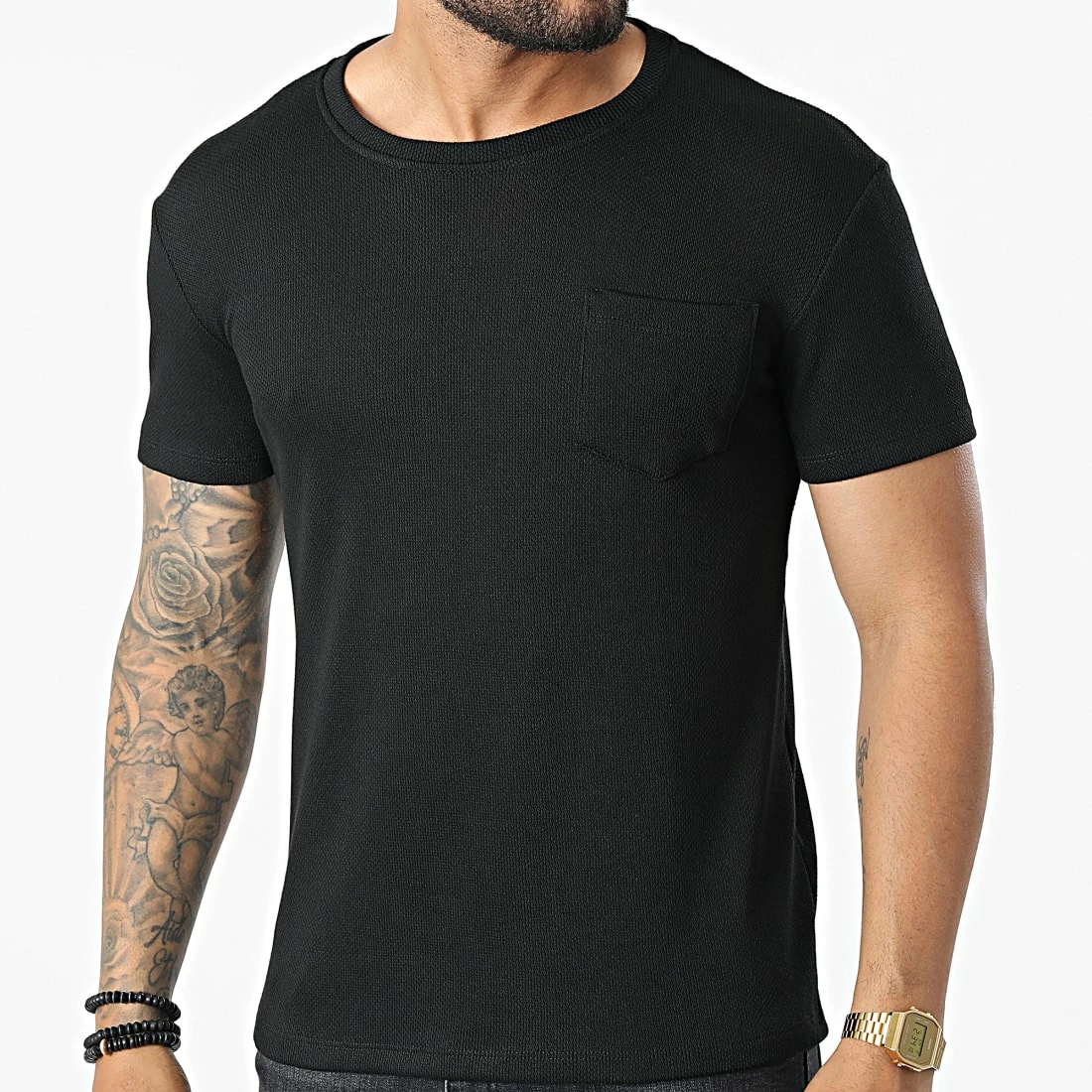 Top 10 ✔️ Tee 👚 Shirt C5128 Noir de Frilivin 🛒 3 Top 10 ✔️ Tee 👚 Shirt C5128 Noir de Frilivin 🛒