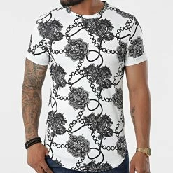 Offres 🛒 Tee 👚 Shirt U1087 Blanc de Frilivin 😉 -Promos Frilivin Magasin frilivin 325024 U1087 WHITE 20220629T160145 03