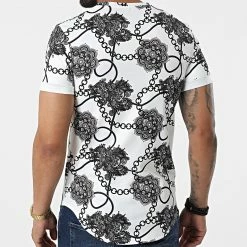 Offres 🛒 Tee 👚 Shirt U1087 Blanc de Frilivin 😉 -Promos Frilivin Magasin frilivin 325024 U1087 WHITE 20220629T160147 04